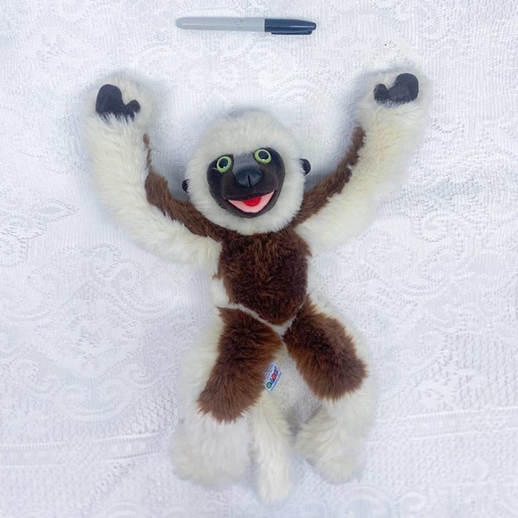 Eden Toys Vintage Eden Zoboomafoo Plush Zoboo Stuffed Animal Lemur